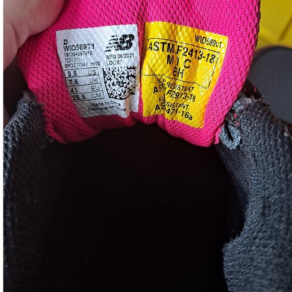 New Balance Women's Composite Toe Cap Work Sneakers‎ Size  9.5 - Picture 8 of 12